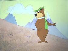YOGI BEAR animation cel Hanna-Barbera cartoons production art vintage TV show I6 picture