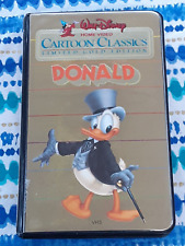 1984 Walt Disney HOME VIDEO VHS Cartoon Classics Limited Gold Edition DONALD picture
