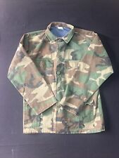 vintage 70’s 80’s US Army Prestige Apparel Camouflage jungle fatigue  jacket Med picture
