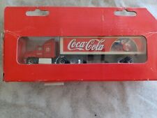 Matchbox Coca-Cola  1998 Limited Edition Santa Tractor Trailer Christmas NIB picture