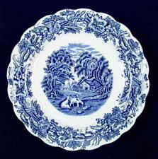 Booths British Scenery Blue  Salad Plate 37829 picture