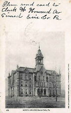 Geneva College, Beaver Falls, Pennsylvania, Early Postcard, Used in 1907 picture