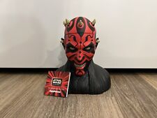 1999 Vintage Star Wars Darth Maul Bust Cookie Jar Container New Unused Applause picture