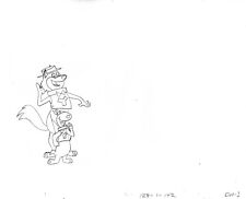 Doggy Daddy and Hokey Production Animation cel drawing Hanna Barbera 80's 90's picture