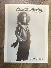 1981 Vogue Elizabeth Arden The Salon Andre Laug Page Ad Advertisement picture