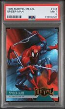 1995 Marvel Metal Spider-Man #134 PSA 9 picture