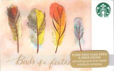 Starbucks card Birds of A Feather 2015 new picture