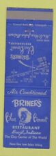 Matchbook Cover - Briner's Blue Bonnet Brazil IN girlie picture