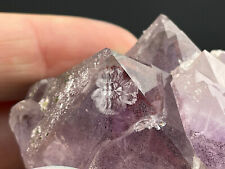 Amethyst with rare flower print inclusion - Sichuan Province, China picture