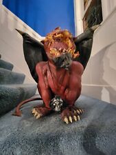 Spirit Halloween Hell Hound Latex Devil Gargoyle Prop Decor Vintage Gemmy Morbid picture
