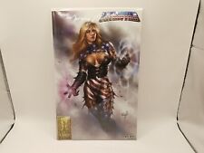 PATRIOTIKA #1 2017 SDCC extremely Rare Variant Cover by Lucio Parrillo AP9/AP10 picture