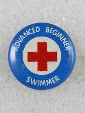 Red Cross: Advanced Beginner Swimmer, c.1960 - 20mm campaign button  picture