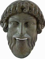 Mask of Poseidon, Posidon bronze God of the Sea atifact picture