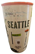 Starbucks Seattle Tumbler BEEN THERE SERIES Insulated Ceramic Traveler 12 ounces picture