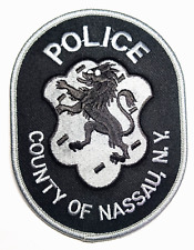 Nassau County New York Police Subdued Patch - FREE Tracked US Shipping  picture