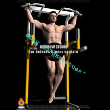 RAINBOW Studio Gym Fitness Man Captain America Resin Model Pre-order 1/6 Scale picture