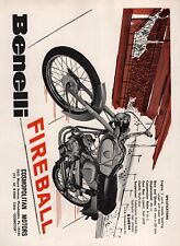 1966 Benelli Fireball 50 Mini Motorcycle Original Ad  picture