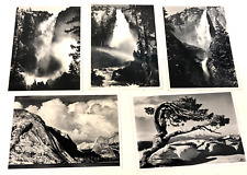 Lot of 5 Ansel Adams Vintage Postcards Photolithograpy By George Waters picture