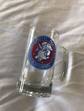 Mammoth Mountain California Vintage Glass Perfect Shape 80's 90's Logo picture
