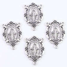 50pcs of High Quality Rosary Centerpiece Miraculous Mary Medal picture