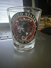Camp Lejune Marine Corps Shot Glass picture