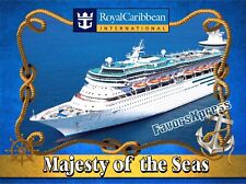 ROYAL CARIBBEAN MAJESTY OF THE SEAS CRUISE SHIP PHOTO MAGNET 4 X 3 INCHES picture