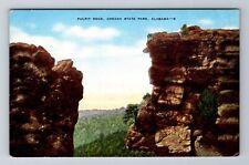 Cheaha State Park AL-Alabama, Pulpit Rock, Antique, Vintage Postcard picture