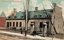 Chateau de Ramezay Montreal Quebec Canada c1910 Postcard picture