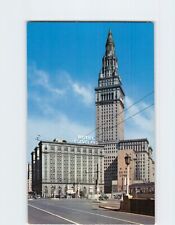 Postcard Hotel Cleveland & Terminal Tower Cleveland Ohio USA picture