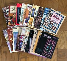 Craft Instruction Booklets Quilting Doilies Doll Clothing Vintage Lot of 21 picture
