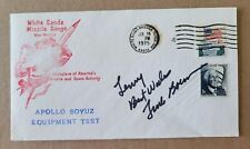 Frank Borman (d. 2023) Apollo 8  Astronaut Signed postal FDC Autographed Rare picture