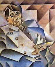 Oil painting Portrait-of-Picasso-1912-Juan-Gris-Oil-Painting Portrait-of-Picasso picture