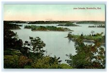 c1910's View Of 1000 Islands Brockville Ontario Canada Unposted Antique Postcard picture
