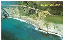 Big Sur Coastline California c1960's Bixby Bridge, Pacific Ocean, Highway #1 picture
