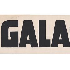 Vintage 1980s Battlestar Galactica Carton Banner picture
