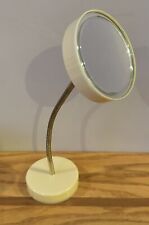Vtg Magic Focus II YellowMirror Gooseneck Magnifying Makeup Stand Or Wall Mount picture