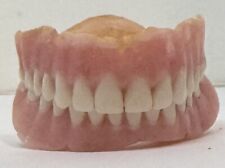 Vintage Full Upper and Lower Dentures  ~  False Teeth picture