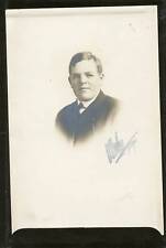 1914 Vintage Photo - Young Man Wearing Jacket  picture