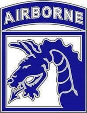 ARMY 18TH AIRBORNE COMBAT IDENTIFICATION ID  BADGE  picture