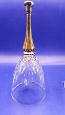 Vintage - RCR 24% Lead Crystal Glass Bell - 6.75