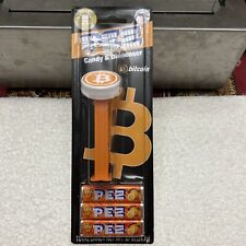 Limited Edition PEZ Bitcoin Crypto Candy Dispenser Sealed NEW Collectible picture