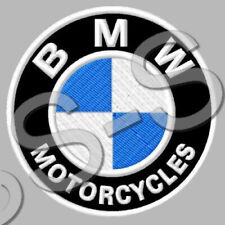 BMW MOTORCYCLES EMBROIDERED PATCH IRON/SEW ON ~3-1/8