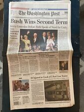The Washington Post - Bush Wins Second Term - 11/4/2004 picture