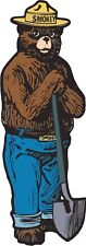 Smokey the Bear Prevent Forest Fires Laser Cut Metal Sign picture