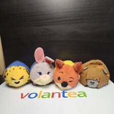 Lot Of 4 Tsum Tsum Zootopia Nick Judy Clawhauser Yax Bundle picture