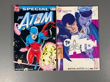 LOT OF 2 - The Atom by Dan Jurgens Vintage Tangent Comic Books Issue #1 -1993-97 picture