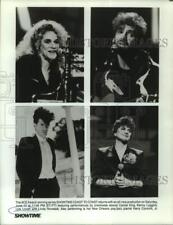 1989 Press Photo Performers on 