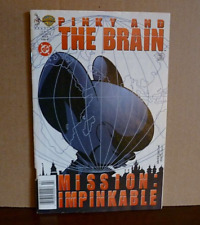 Pinky And The Brain #8 (Feb 1997, DC Comics) Mission Impinkable Cover Newsstand picture