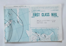 1968 Jan 27, USA Daily Weather Map York Continental Airways Department Commerce picture