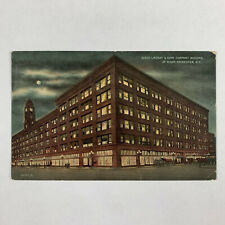 Postcard New York Rochester NY Sibley Lindsay Curr Building 1914 Posted Divided picture
